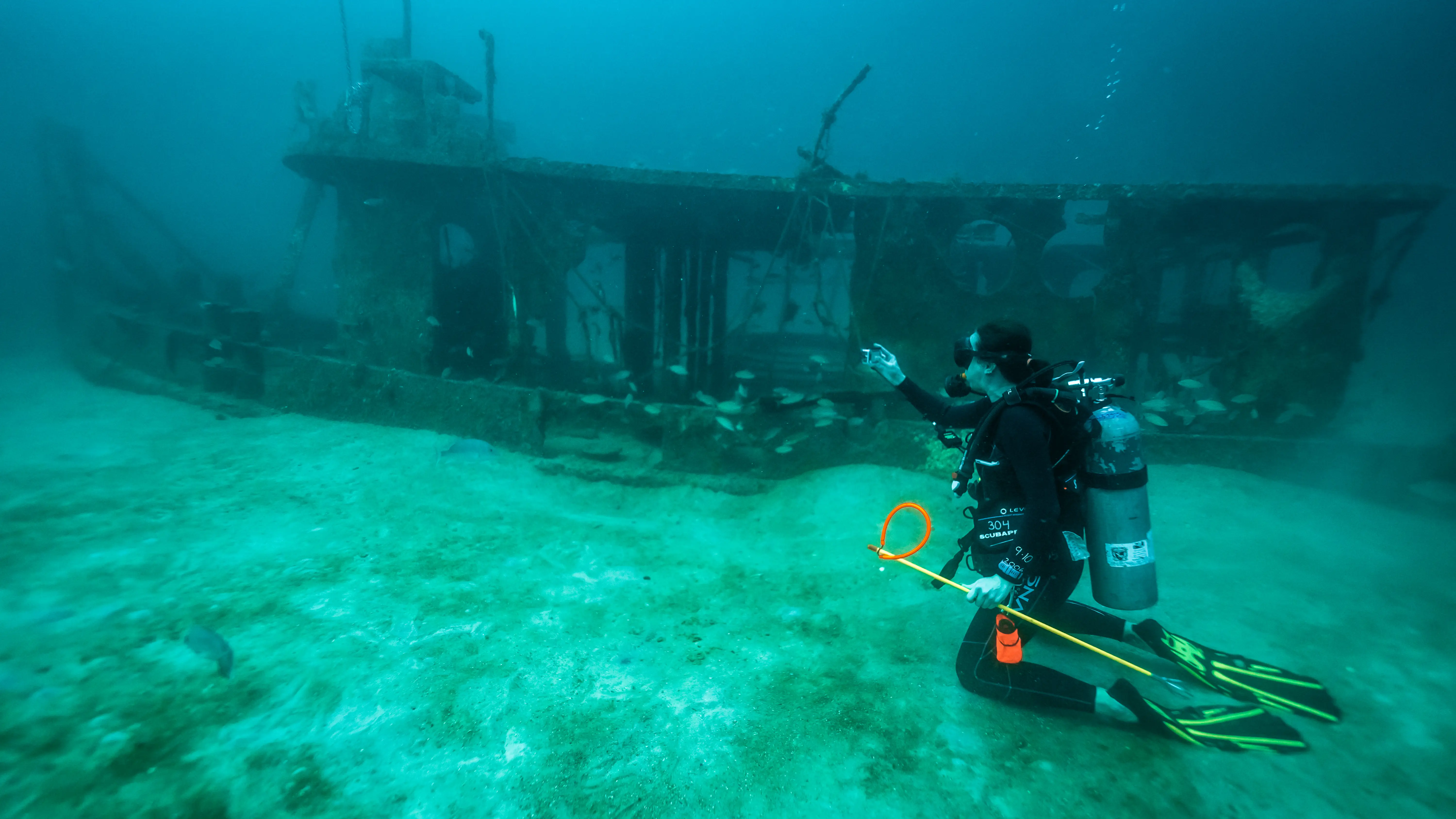 Scuba diving shipwrecks in Pensacola Florida